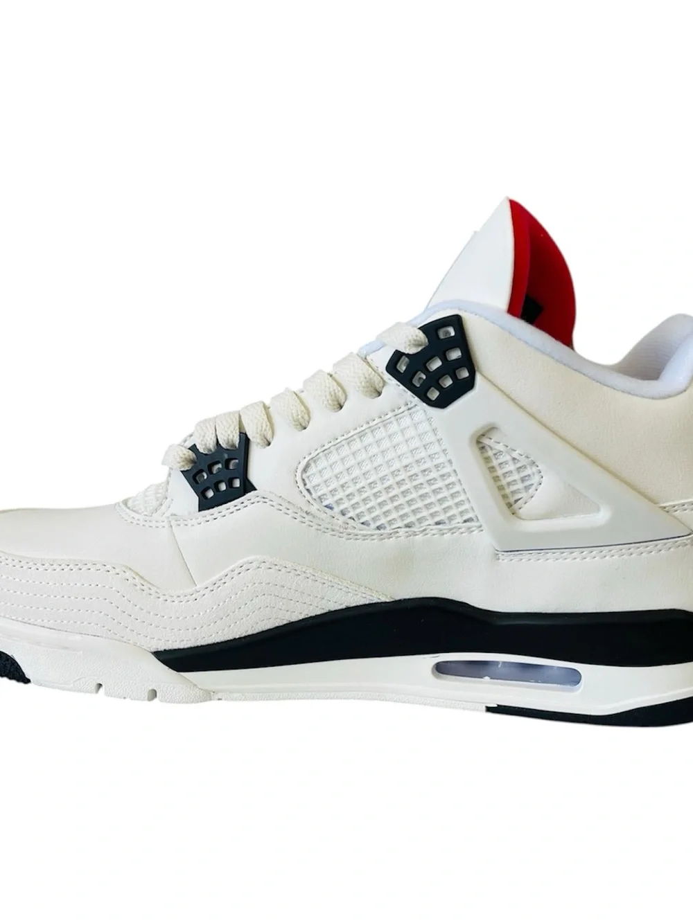 Air Jordan 4 Retro OG FC Off-White Basketball Sneakers MED TOP(SIZE 11)